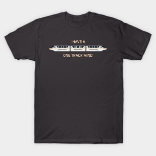 Peach One Track Mind T-Shirt